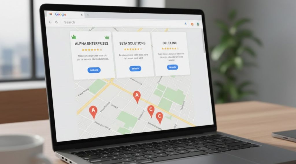 Google Maps 3-Pack optimization