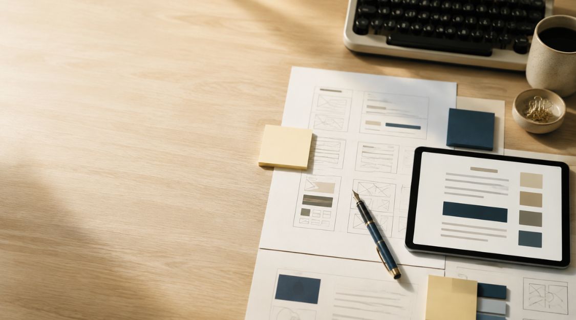 Professional website copywriting and website content planning